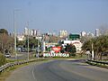 Acceso a Berazategui desde la Autopista Buenos Aires - La Plata