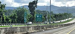 Autopista PR-52, salida hacia la carretera PR-1 y el expreso PR-30, Caguas, Puerto Rico (1).jpg