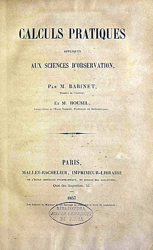 Archivo:Babinet, Jacques – Calculs pratiques appliqués aux sciences d'observation, 1857 – BEIC 12443382