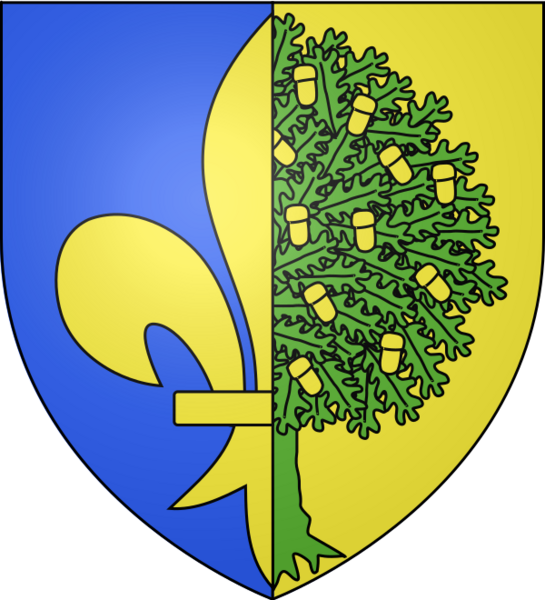 Blason ville fr Mantes-la-Jolie (Yvelines)