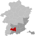 Borgloon Limburg Belgium Map