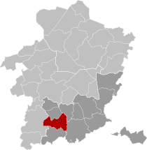 Borgloon Limburg Belgium Map.svg