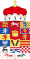 Coat of Arms of George I Louis, Elector of Hanover (1711-1714).svg