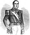 Don Justo José de Urquiza, capitaine général de la République Argentine