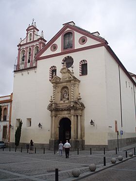 Fachada principal de la iglesia de la Trinidad de Córdoba.JPG