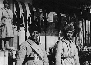 Archivo:Fengtian clique's soliders with ushanka