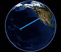 Fiann Paul rowing route Pacific