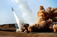Archivo:Firing Zelzal 3 missile