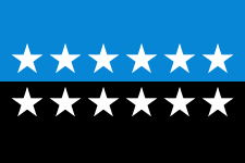 Flag of the European Coal and Steel Community 12 Star Version