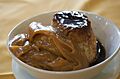 Flan con dulce de leche 2