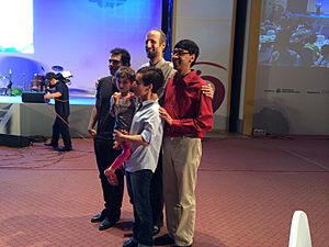 Archivo:Four Fields medallists plus epsilon