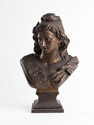 Archivo:France - Marianne, dite "marianne maçonnique" - 1743 - Maison de Victor Hugo 02