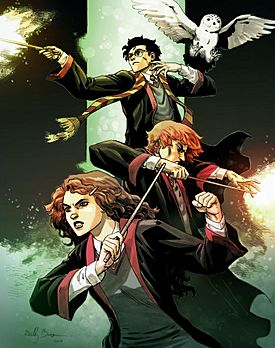 Archivo:Harry Potter by Reilly Brown