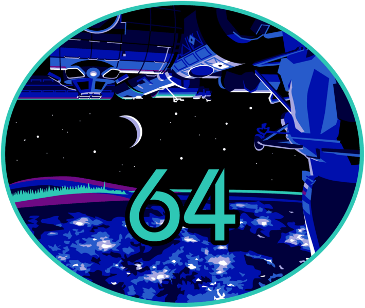 ISS Expedition 64 Patch
