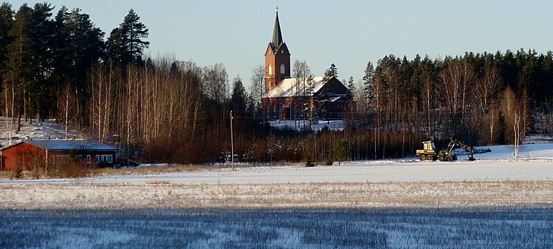 Mäntsälä Church winter 01