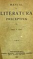 Manual de Literatura Preceptiva