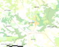 Map commune FR insee code 29081