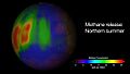 Martian Methane Map