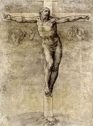 Archivo:Michelangelo, Christ on the Cross