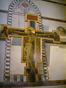 Museo di santa croce, crocifisso di cimabue 2