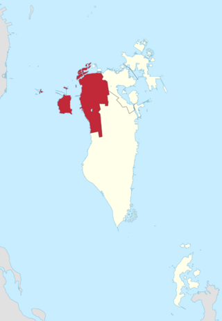 Northern Governorate in Bahrain 2014.svg