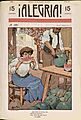Portada de ¡Alegría!, de Medina Vera, 28-08-1907
