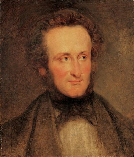 Portrait of Alois II of Liechtenstein, Friedrich Schilcher (1858)