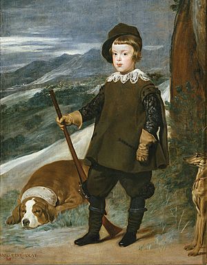 Archivo:Príncipe BaltasarCarlos cazador Velázquez lou