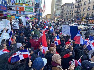 Archivo:Protestas dominicanas en Nueva York 2020 2