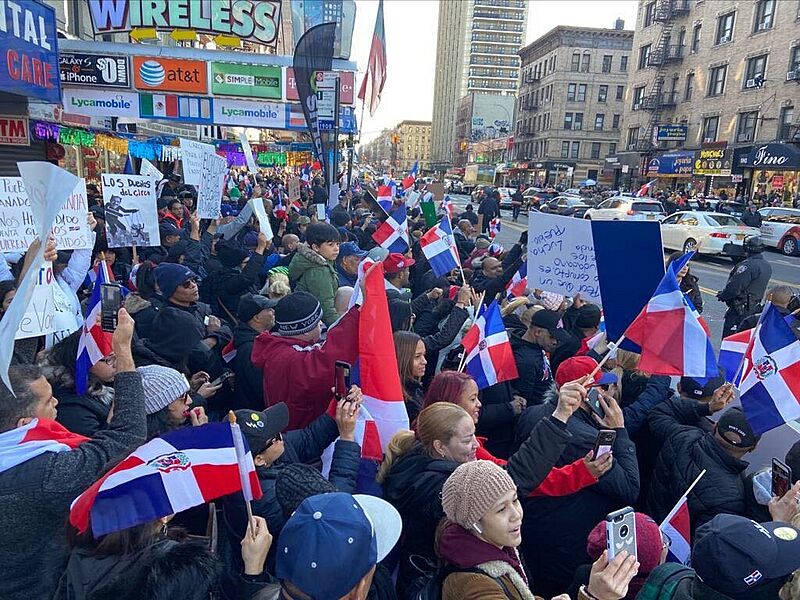 Protestas dominicanas en Nueva York 2020 2