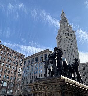 Archivo:Public Square Monument and Terminal Tower
