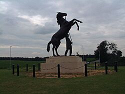 Archivo:Racehorse statue at Newmarket - geograph.org.uk - 25663