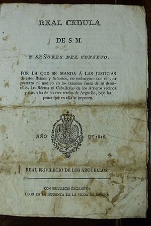 Archivo:Real Privilegio de los Argüellos