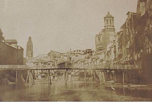 Archivo:Riu Onyar a Girona, c. 1852