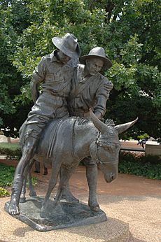 Archivo:SIMPSON AND HIS DONKEY MONUMENT