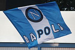 Archivo:SSC Neapel Fahne