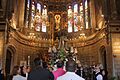 San José al fondo. Nuestra Señora de los Desamparados. Barcelona.
