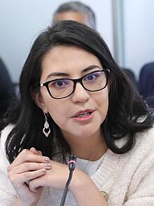 Sariha Moya, secretaria nacional de Planificación. Comisión de Soberanía Alimentaria (cropped).jpg
