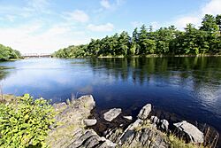 Shad Rips- Inundated by Great Works Dam - panoramio.jpg
