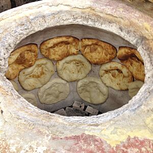 Archivo:Traditional georgian bread (tonis puri)