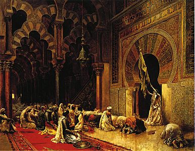 Weeks Edwin Lord Interior of the Mosque at Cordova