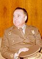 Adolfo Suárez se entrevista con el presidente de la Generalitat de Cataluña, Josep Tarradellas (cropped)