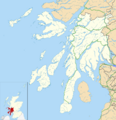 Argyll and Bute UK location map
