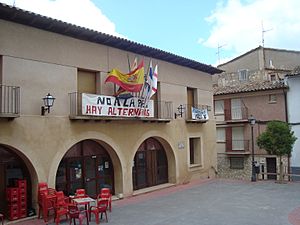 Archivo:Ayuntamiento de Aguaviva (Teruel)