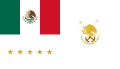 Bandera Presidencial Mexico-comandante supremo buques
