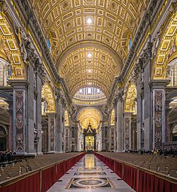 Archivo:Basílica de San Pedro, Ciudad del Vaticano low light alt