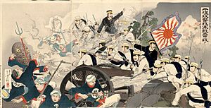 Archivo:Battle of Pyongyang by Mizuno To