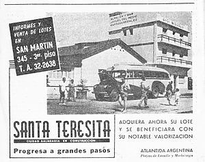 Archivo:Biblioteca del Senado de la Provincia - 01 - Publicidad sobre loteo de tierras en Santa Teresita