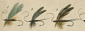 Archivo:BowlkersArtofAnglingFrontpiece Mayflies