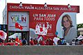 Carmen Yulin Cruz campaign headquarters in San Juan, Puerto Rico